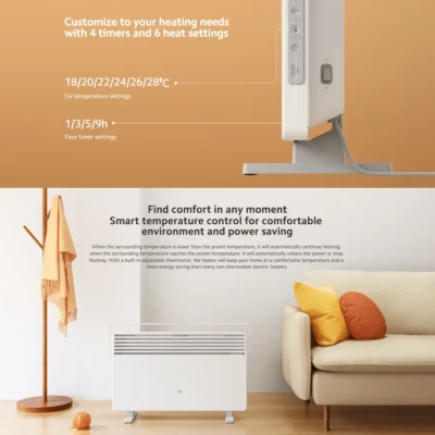 Xiaomi Mi Space Heater S 2200W Smart Electric Room Heater price in Bangladesh