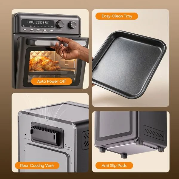BakeAir Pro 8-in-1  230°C 20L Large Capacity Air Oven price in Bangladesh