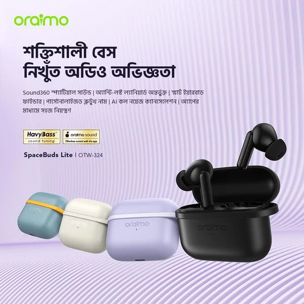 SpaceBuds Lite Sound360 Anti-Lost True Wireless Earbuds price in Bangladesh