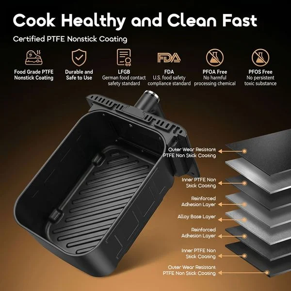 Intellifry 9L 230°C Dual Side Flip Free Air Fryer price in Bangladesh