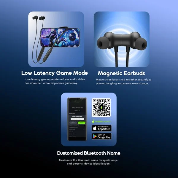 Necklace Neo Powerful Bass 30hr Playingtime Wireless Neckband Headphone price in Bangladesh