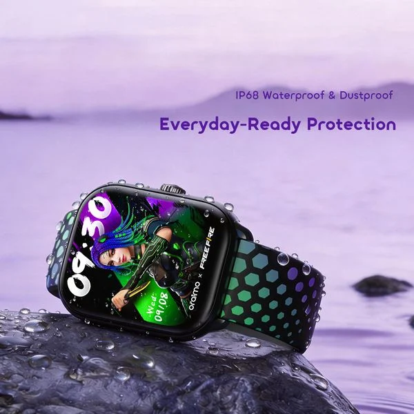 Watch 6 MOCO X Free Fire 2.01" HD Screen Smart Watch price in Bangladesh