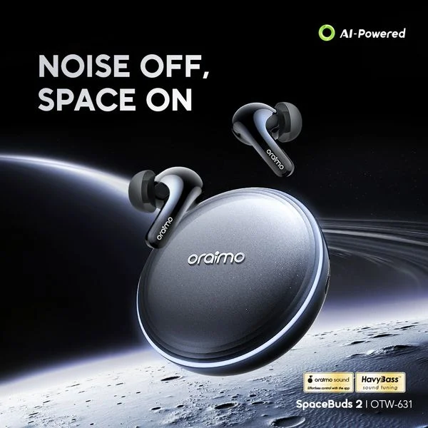 SpaceBuds 2 AI Smart 45hrs Playtime True Wireless Earbuds price in Bangladesh