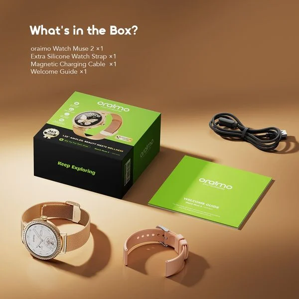 Watch Muse 2 1.32" AMOLED Diamond Appearance Smart Watch price in Bangladesh