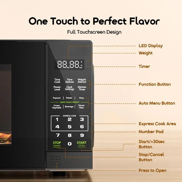 InfiWave Lite 23L Energy Saving Touchscreen Microwave Oven price in Bangladesh