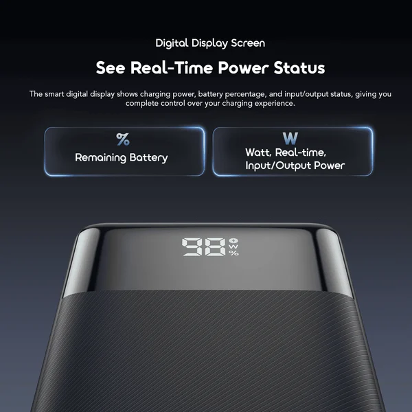 PowerNova Q31 30000mAh 22.5W Fast Charging Power Bank price in Bangladesh