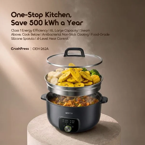 MultiPot S1 Lite 6L Efficient Spacious Multi-Functional Electric Hotpot price in Bangladesh