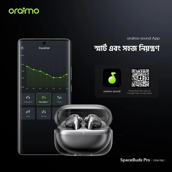 SpaceBuds Pro Hybrid ANC True Wireless Earbuds price in Bangladesh