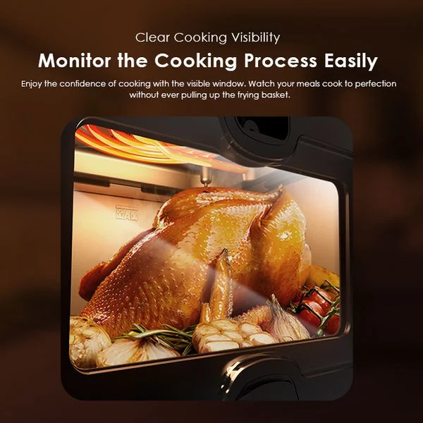 SmartAirFryer 5L 1500W Cooking Visible Smart Air Fryer price in Bangladesh