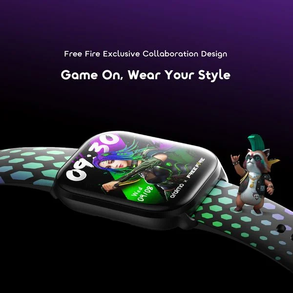 Watch 6 MOCO X Free Fire 2.01" HD Screen Smart Watch price in Bangladesh