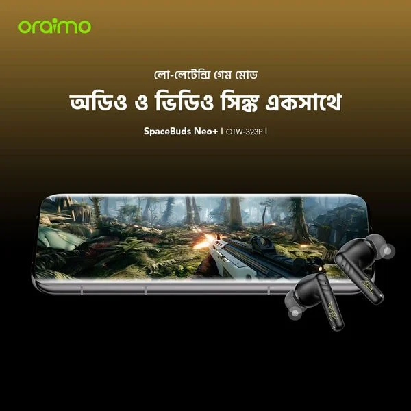 SpaceBuds Neo+ ANC Spatial Audio True Wireless Earphones price in Bangladesh