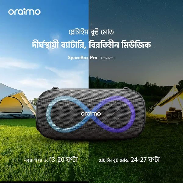 SpaceBox Pro 80W Karaoke-Support Wireless Speaker price in Bangladesh