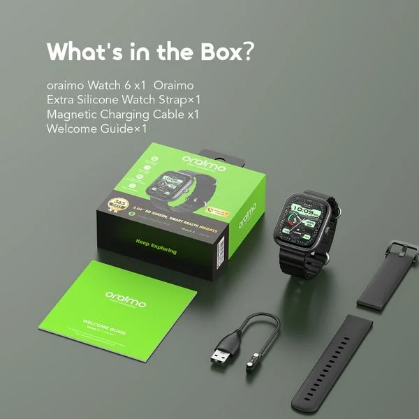 Watch 6 2.04" TFT IP68 Smart Watch price in Bangladesh