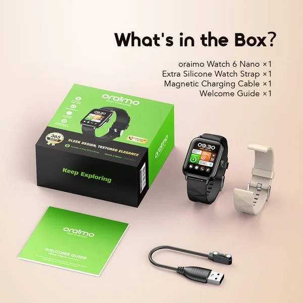 Watch 6 Nano 1.52" TFT Full Touch Smart Watch price in Bangladesh