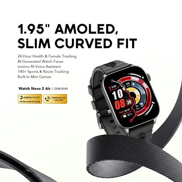 Watch Nova 2 Air Ultra-Slim Watch Nova 2 Air Smart Watch price in Bangladesh