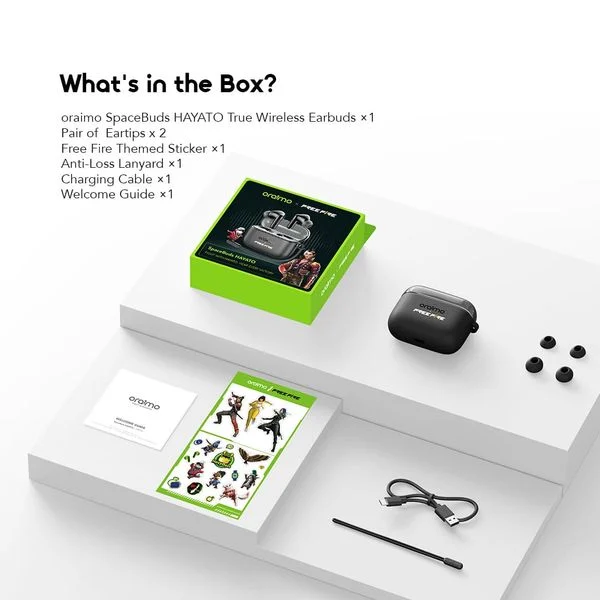 SpaceBuds HAYATO Low-Latency Long-Lasting True Wireless Earbuds price in Bangladesh