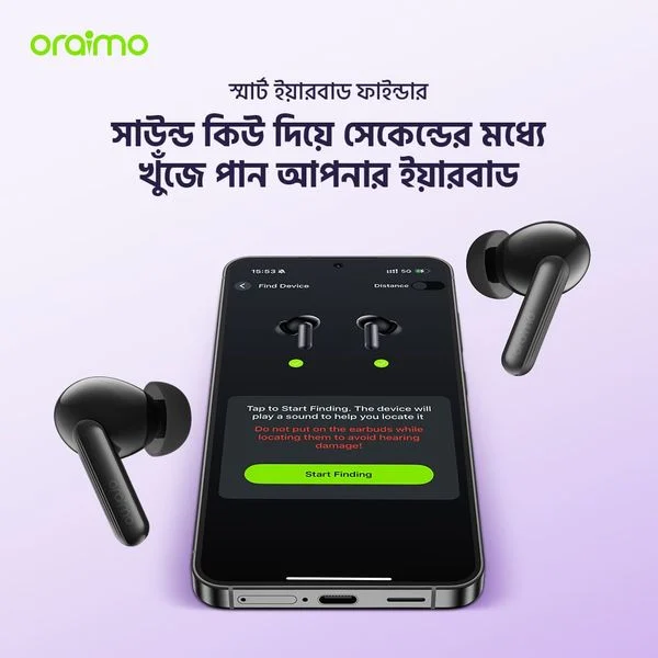SpaceBuds Lite Sound360 Anti-Lost True Wireless Earbuds price in Bangladesh