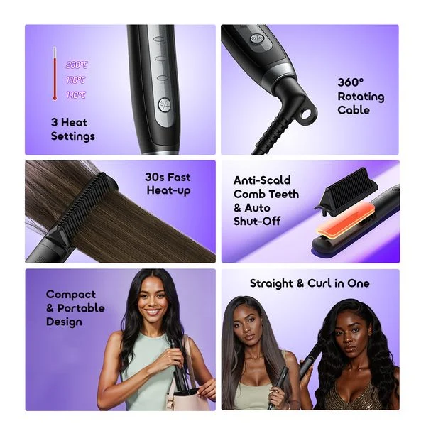 SleekWave Hair Straightener Brush price in Bangladesh