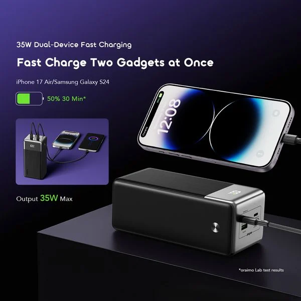 PowerNova Q41 35W Ultra Fast Charging 40000mAh Power Bank price in Bangladesh