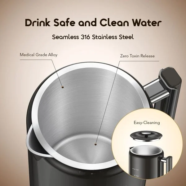 FastBrew Fast Smart 1.7L 316 Stainless Steel Electric Kettle price in Bangladesh